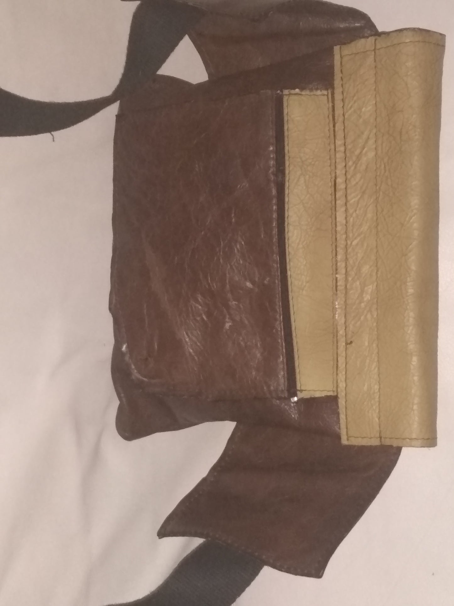 Fannie pack -brown & olive-ish