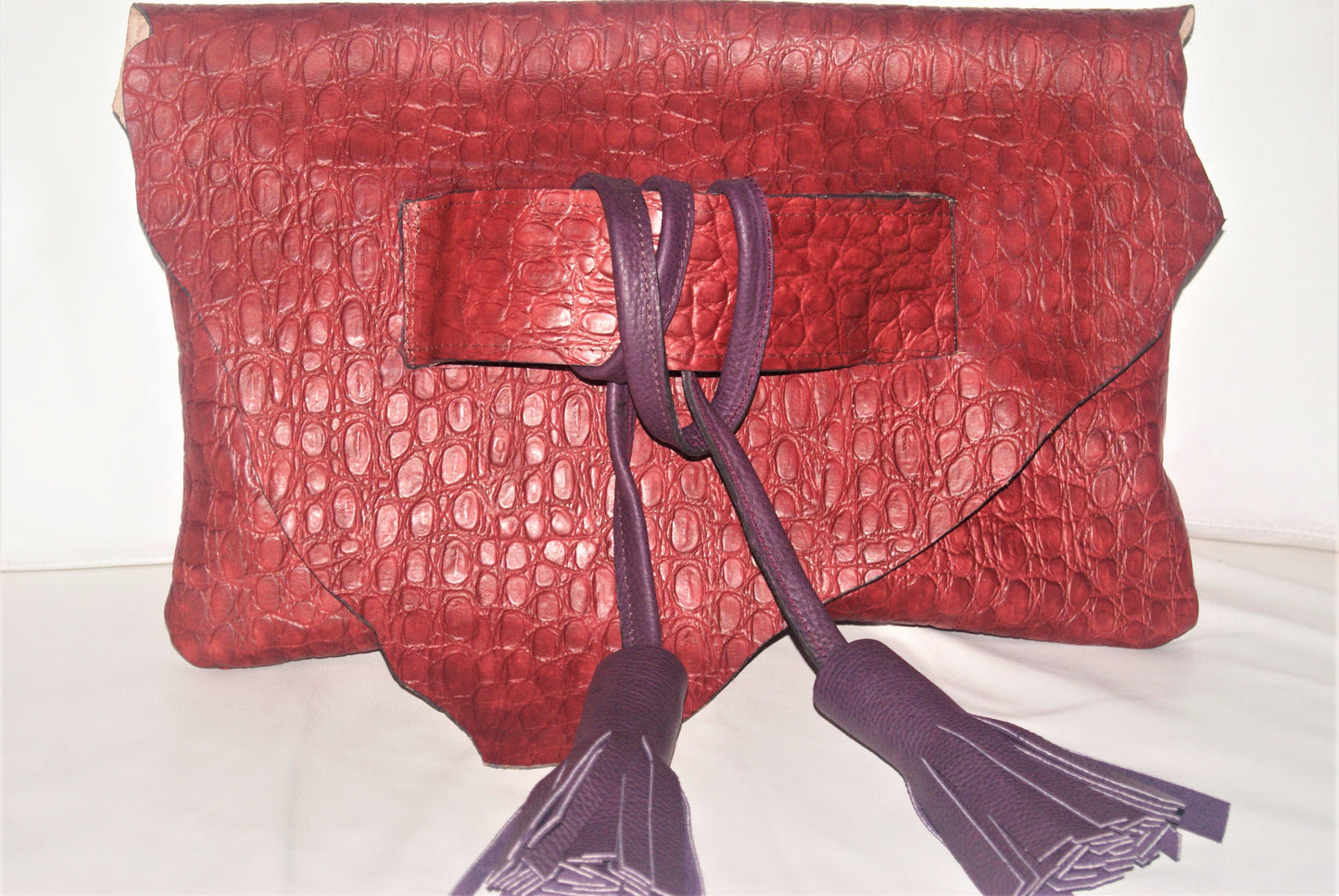 Wilma Man Killer - clutch bag -red