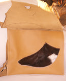 Makeda shoulder bag with skin on