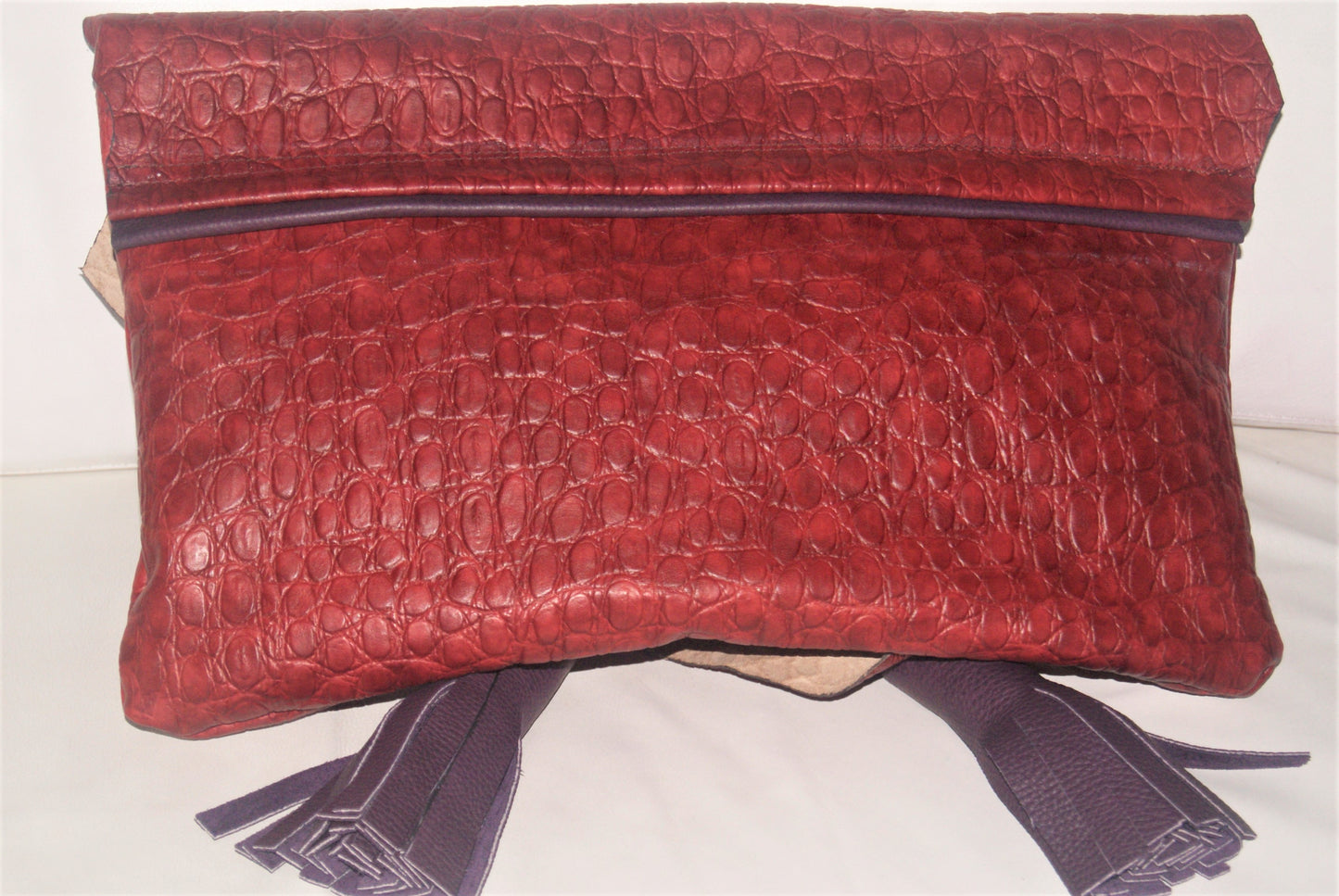 Wilma Man Killer - clutch bag -red