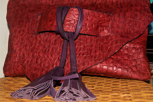 Wilma Man Killer - clutch bag -red